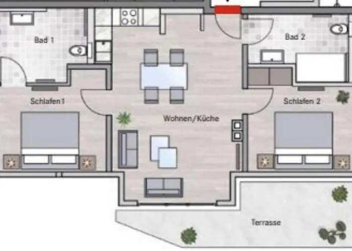 Apartment Beatrice 12 In Binz